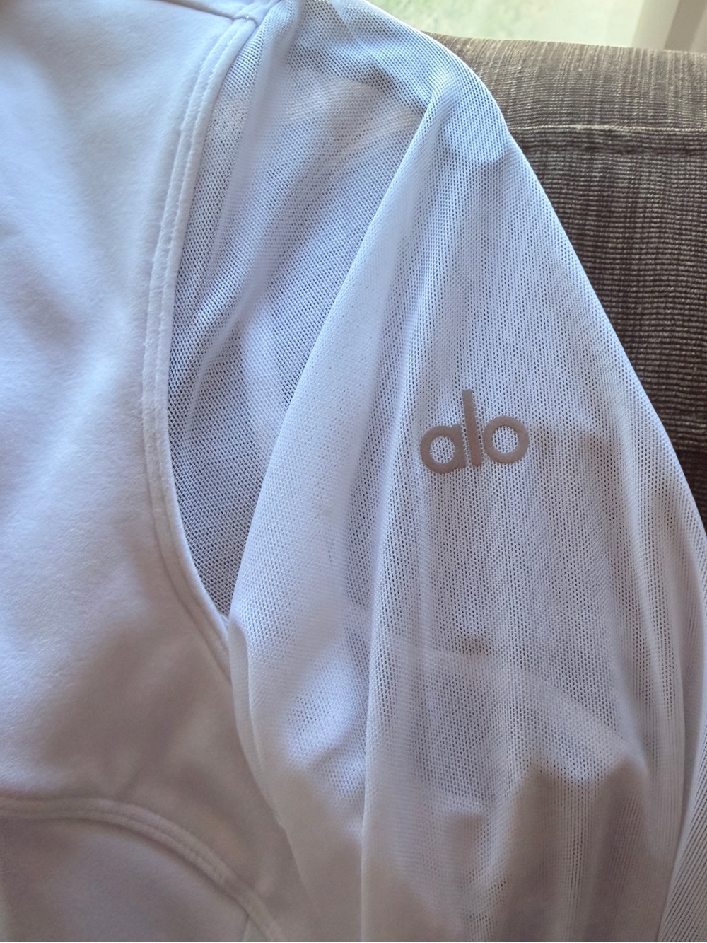 NWT Alo Softsculpt Superset Full Zip Jacket - White - Medium SOLD OUT - Picture 6 of 10